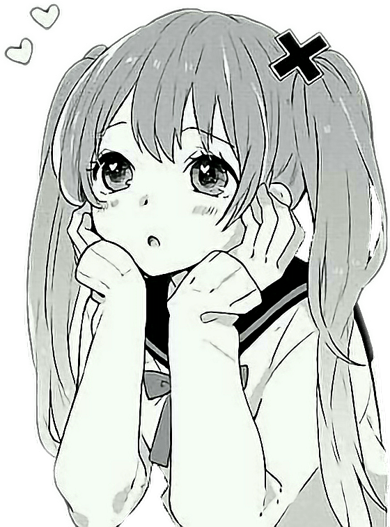 enamorada anime blanco negro corazon… enamorada anime blanco negro corazon…