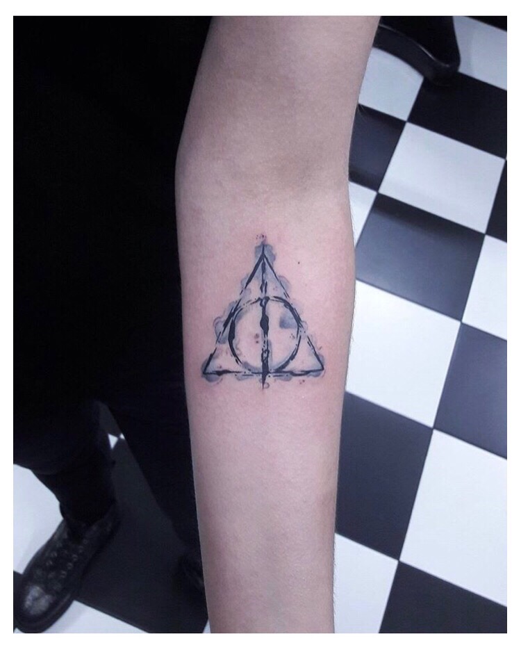 Tattoo Harrypotter Blackandwhite Image By @Missmuffin112 938_x_750_jpg