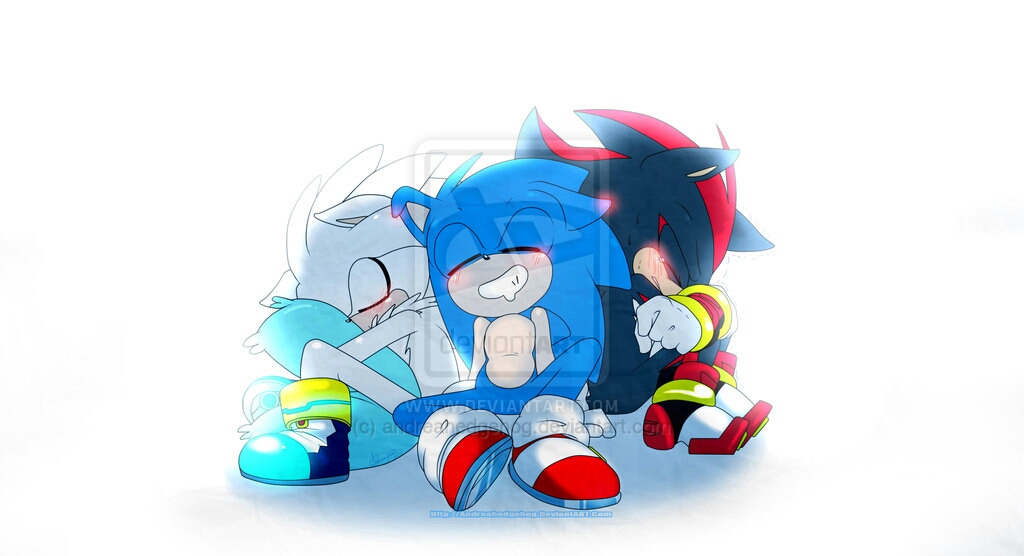 dreaming of silver huging blaze sonic Amy shadow Ma...