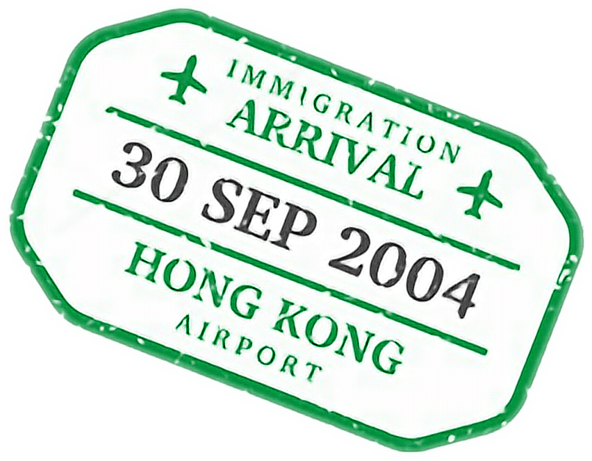 visa stamp visastamp passport hongkong sticker by karikh