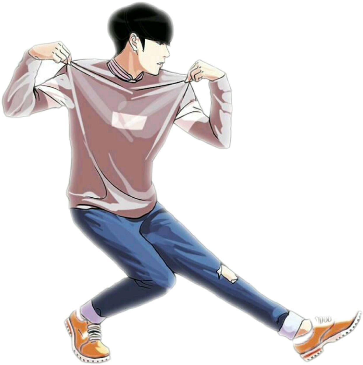 lookism Sticker by Rivalle