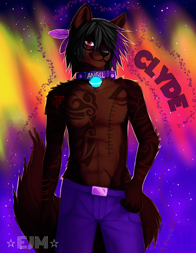 Clyde's hot wolf version 😍 wolf hot sexy edit furry...