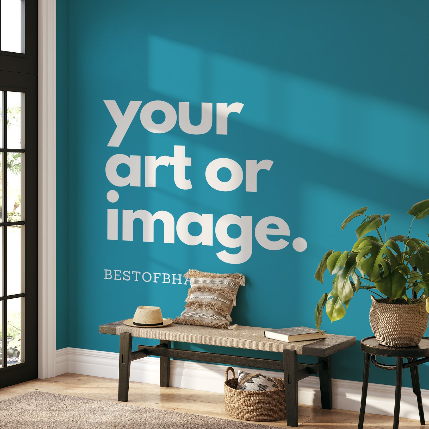 Create your Custom Wall Mural, Wall Paper, Wall covering Free from