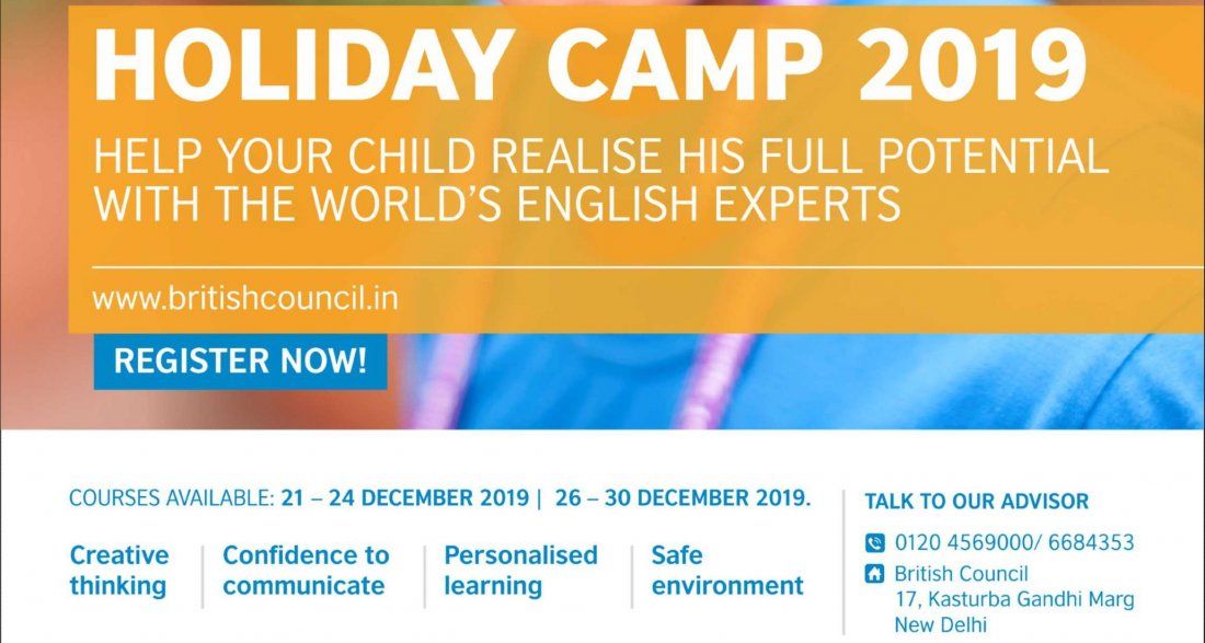 British Council launches Holiday Camp Short term courses covering 21st century life skills at