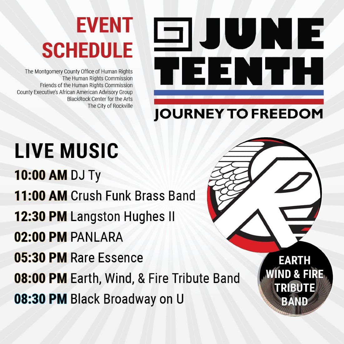Montgomery Countys 25th Annual Celebration Journey to