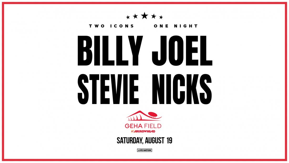 Events In Missouri In August 2023 Billy Joel with Stevie Nicks, GEHA Field at Arrowhead Stadium, Kansas