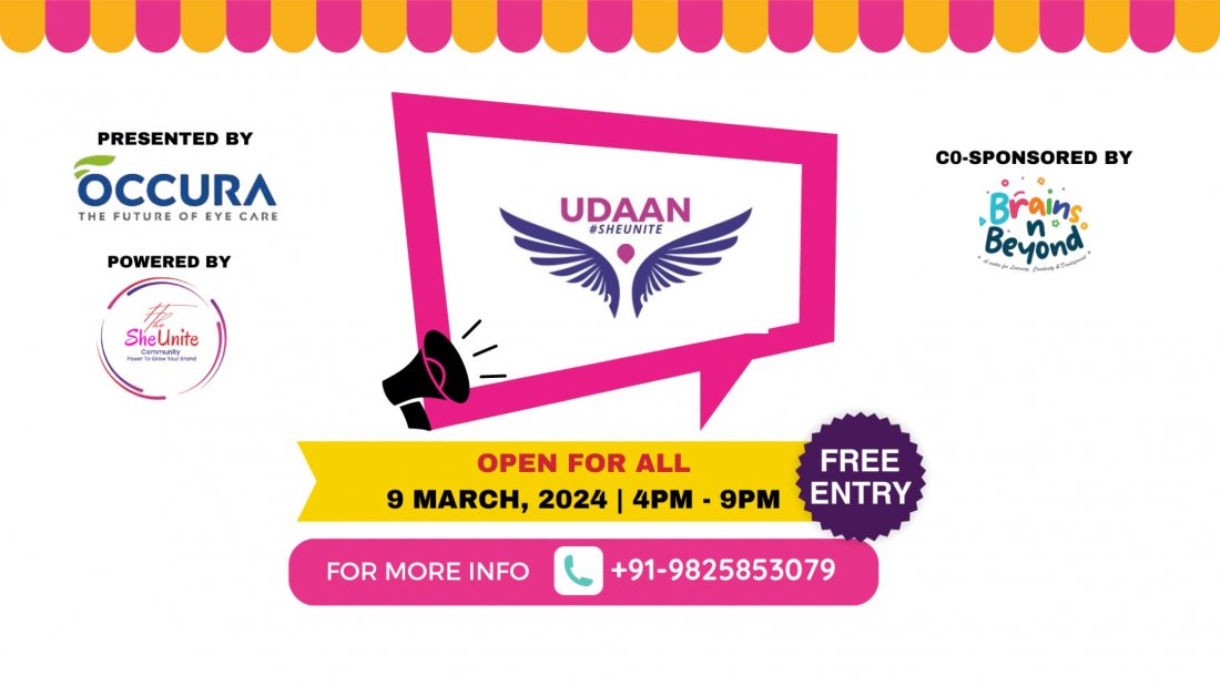 UDAAN CELEBRATING WOMEN OWNED BUSINESS, Occura Eye Care Hospital, Ahmedabad, 9 March 2024