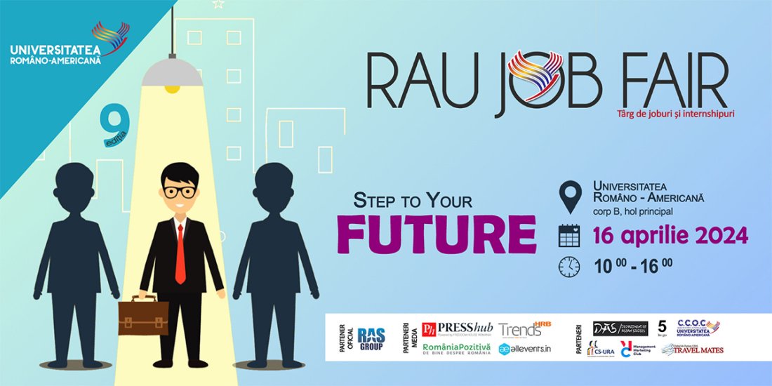 Târgul de joburi RAU JOB FAIR 2024, RomanianAmerican University