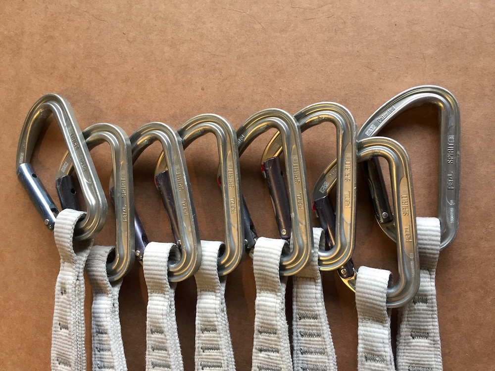 FS Petzl Spirit Quickdraws
