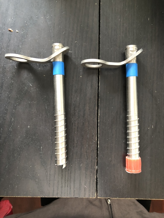 Old ice screws