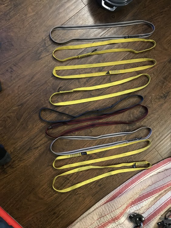 9 shoulder length slings (20)