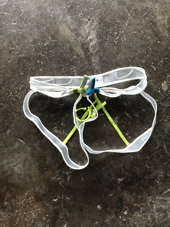 FS: Petzl Adjama (S, old version), Edelrid Loopolite (L), Trango Cinch