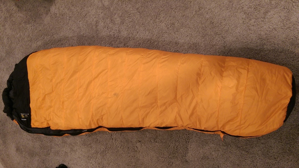 FS Cold weather sleeping bag (MH King Tut, minus 20F), Integral