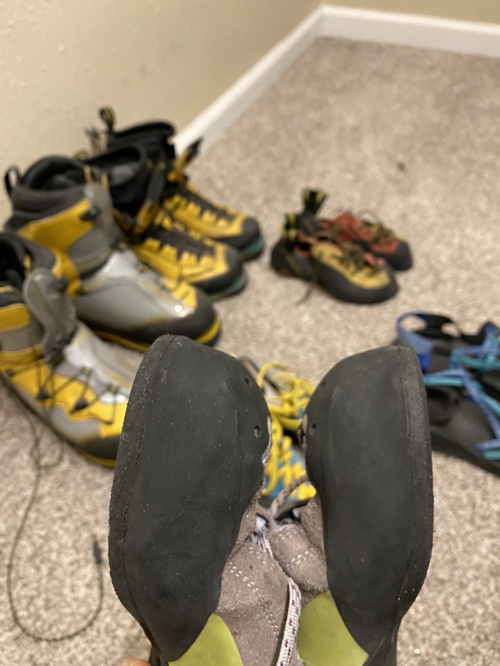 Women's Trango Ice Boots, Climbing Shoes, and Chacos (Sz EU36 EU39.5)