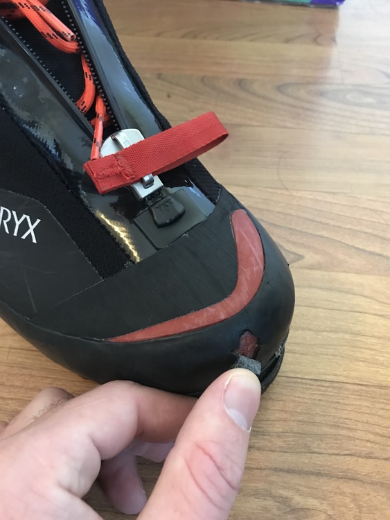 Minor Mountaineering Boot Repair