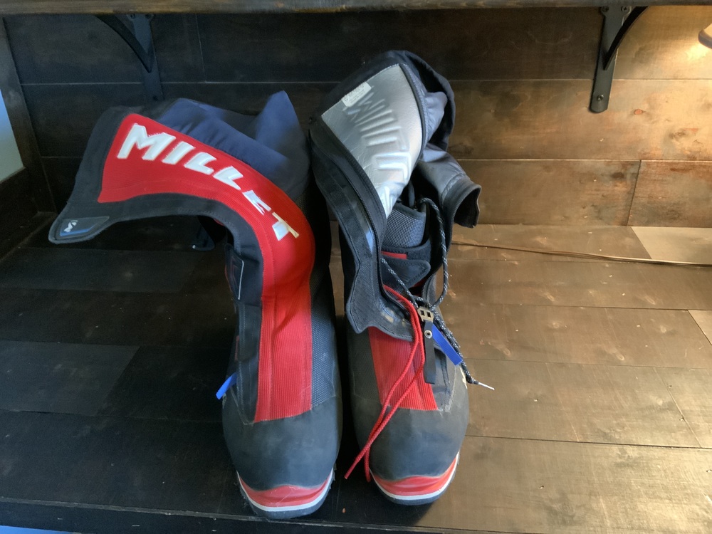 Millet triple boots for sale US size 14.5 450