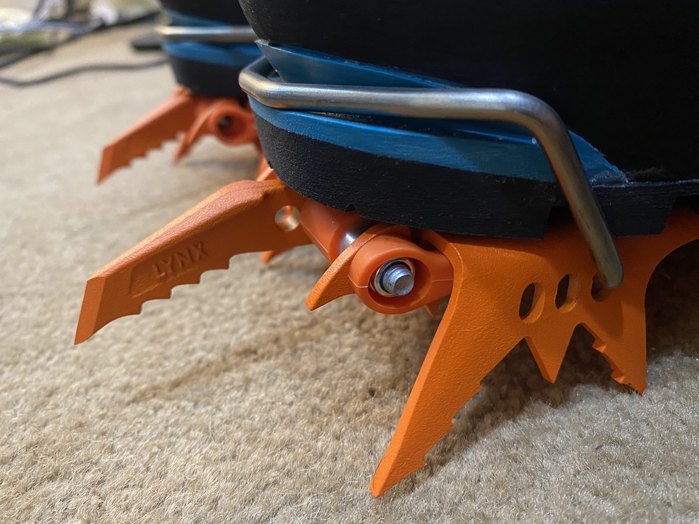 Crampon/Boot fitting Petzl Dart