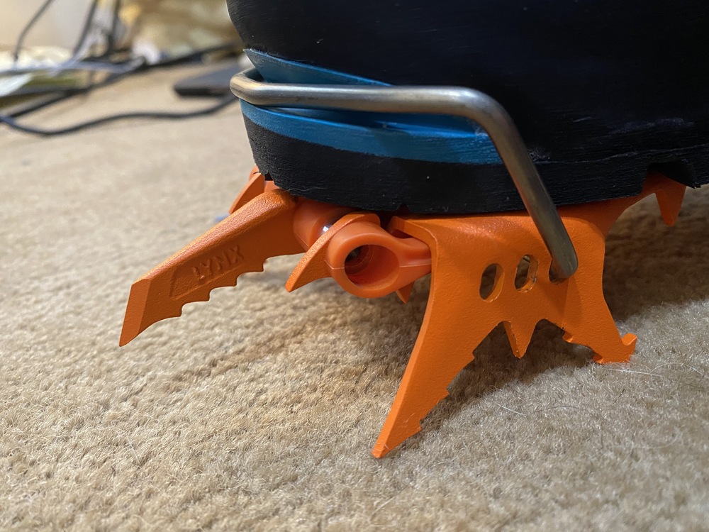 Crampon/Boot fitting Petzl Dart