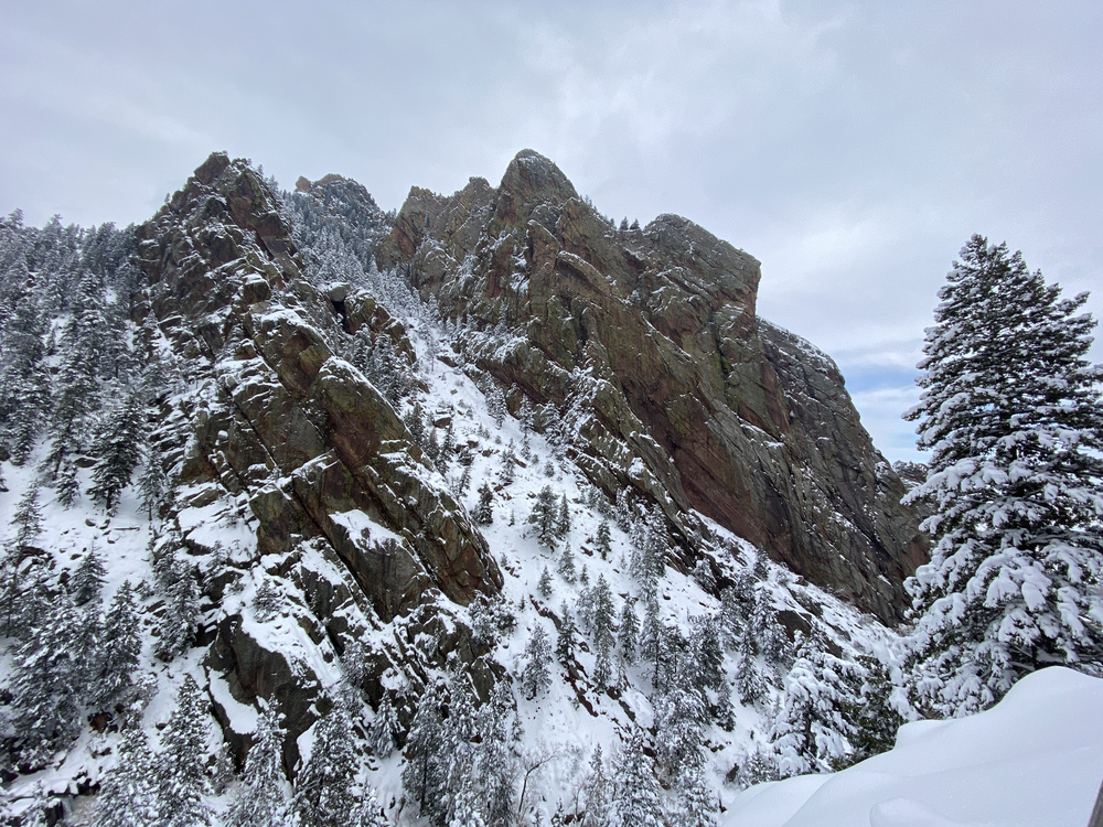 Eldorado Canyon Conditions Post Snow Storm