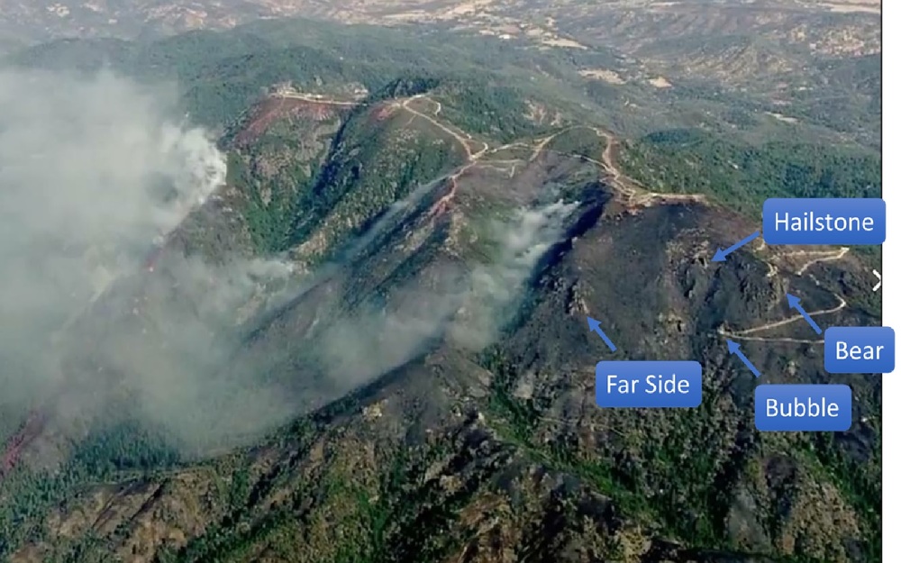 Mt. St. Helena Crags Fire Damage Updates