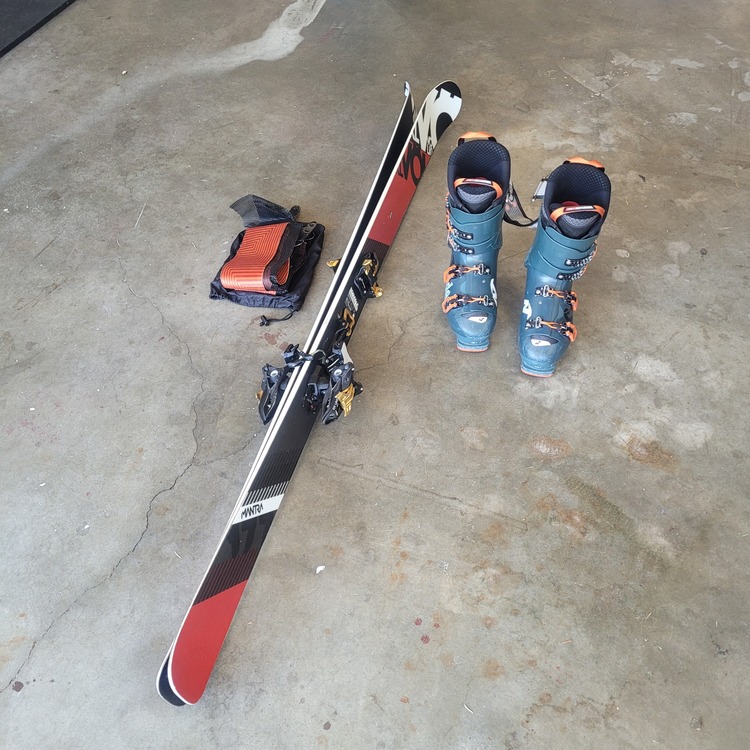 FS Full Backcountry/Resort Crossover Setup 500 (177 skis/28.5 boots)