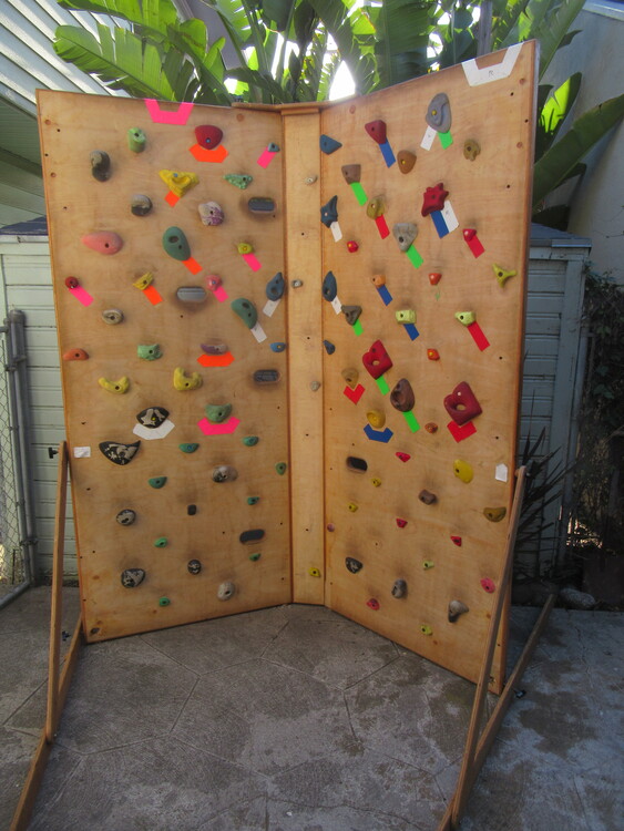 CLIMBING WALL FOR SALE FINAL PRICE DROP 800/BO. REDUCED FROM 1500