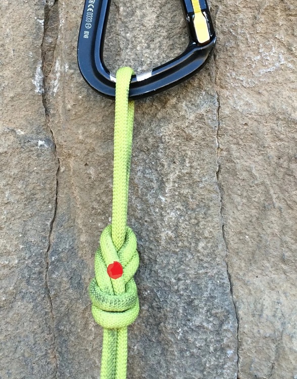 ‘Single’ (not doubled up) quad anchor