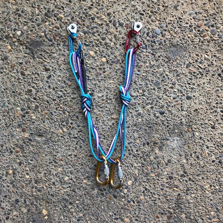 Quad Anchor with Two Dyneema Slings