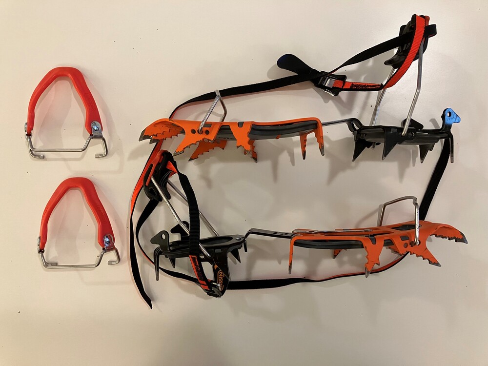 SOLD CAMP/Cassin XDream/XLight ice tools, Alpinist Pro/Alpinist Tech crampons, & Rocket ice