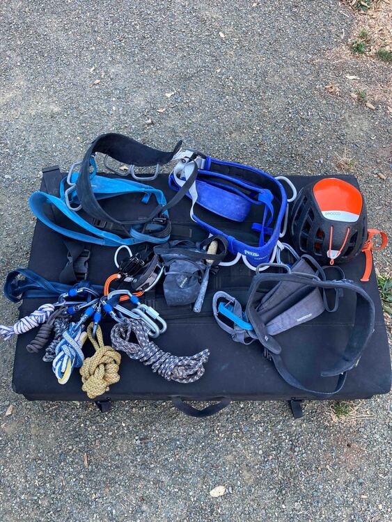 FS Climbing Shoes, Rope, & Sport Climbing Starter Pack