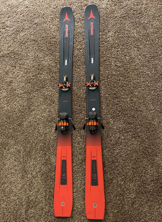 FS Complete Ski Touring Setup Atomic Vantage 97C 164cm skis with G3