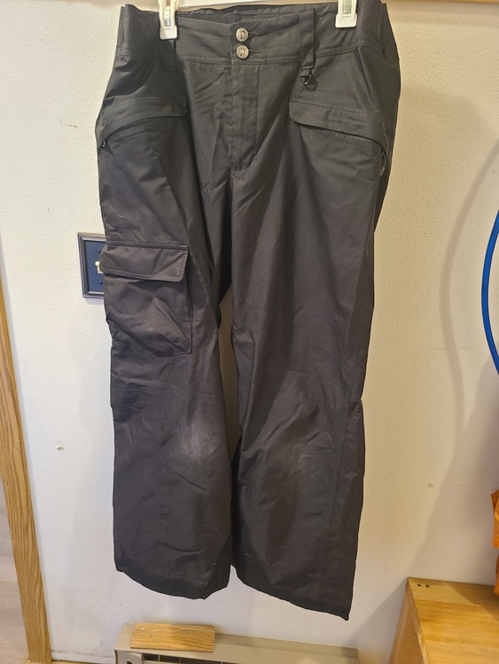 Patagonia puffys, Arcteryx, Stio pants. Arcteryx Naos pack