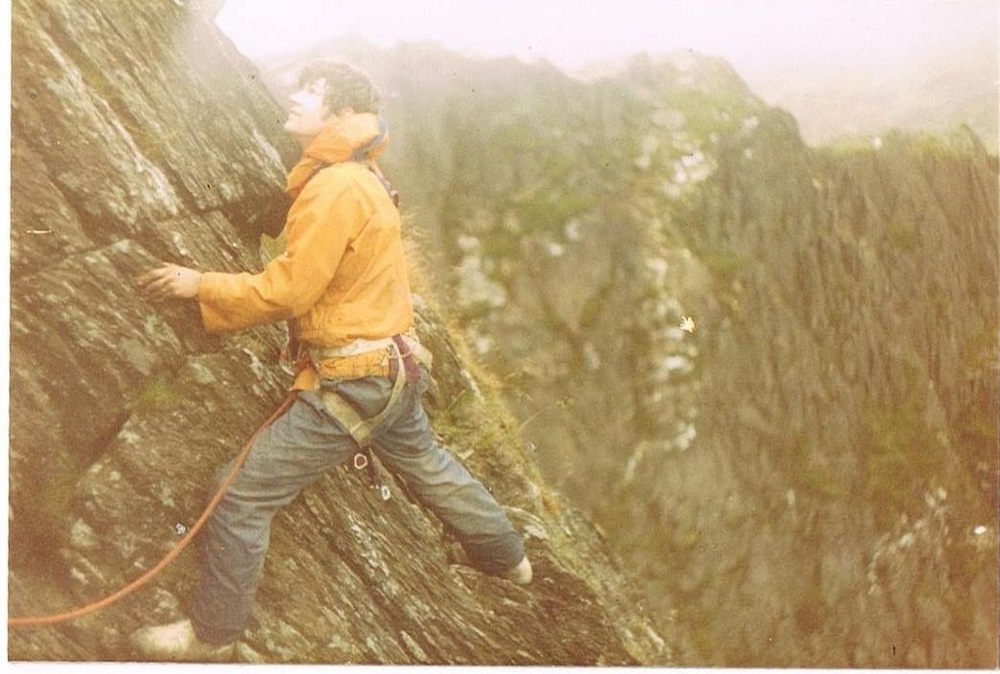 Climbing in the Rain