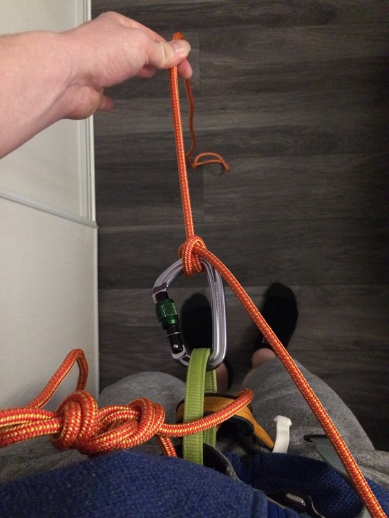 What do you think of this Tying off rescue coils and rope for glaciers