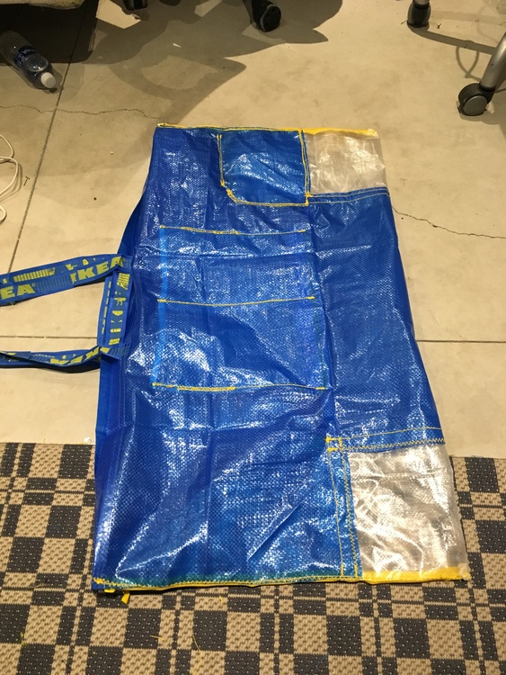 Ikea rope tarp/bag concept for sale at cost
