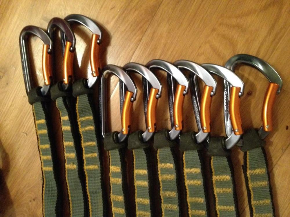 Petzl Spirit Express quickdraws 6 pack