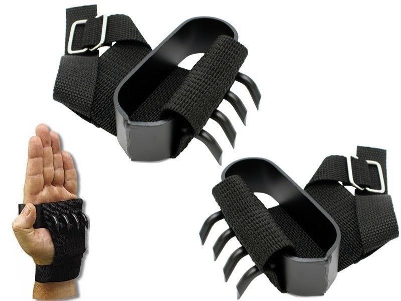 Rock climbing claw hands