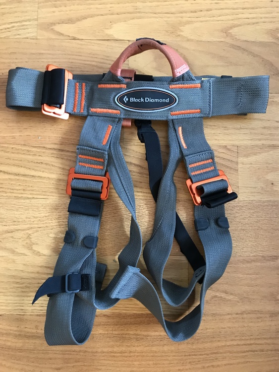 BD Vario Speed Harness/Petzl Simba Harness