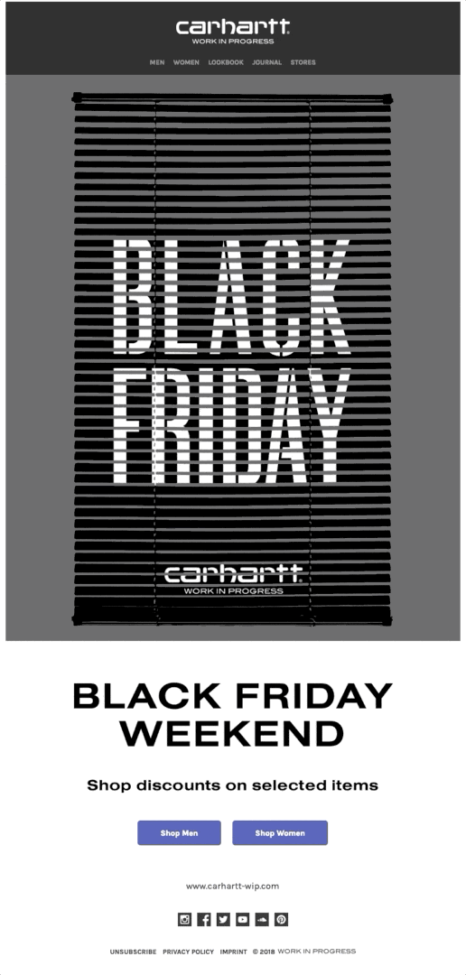 Black Friday Email Marketing Best Practices and Examples