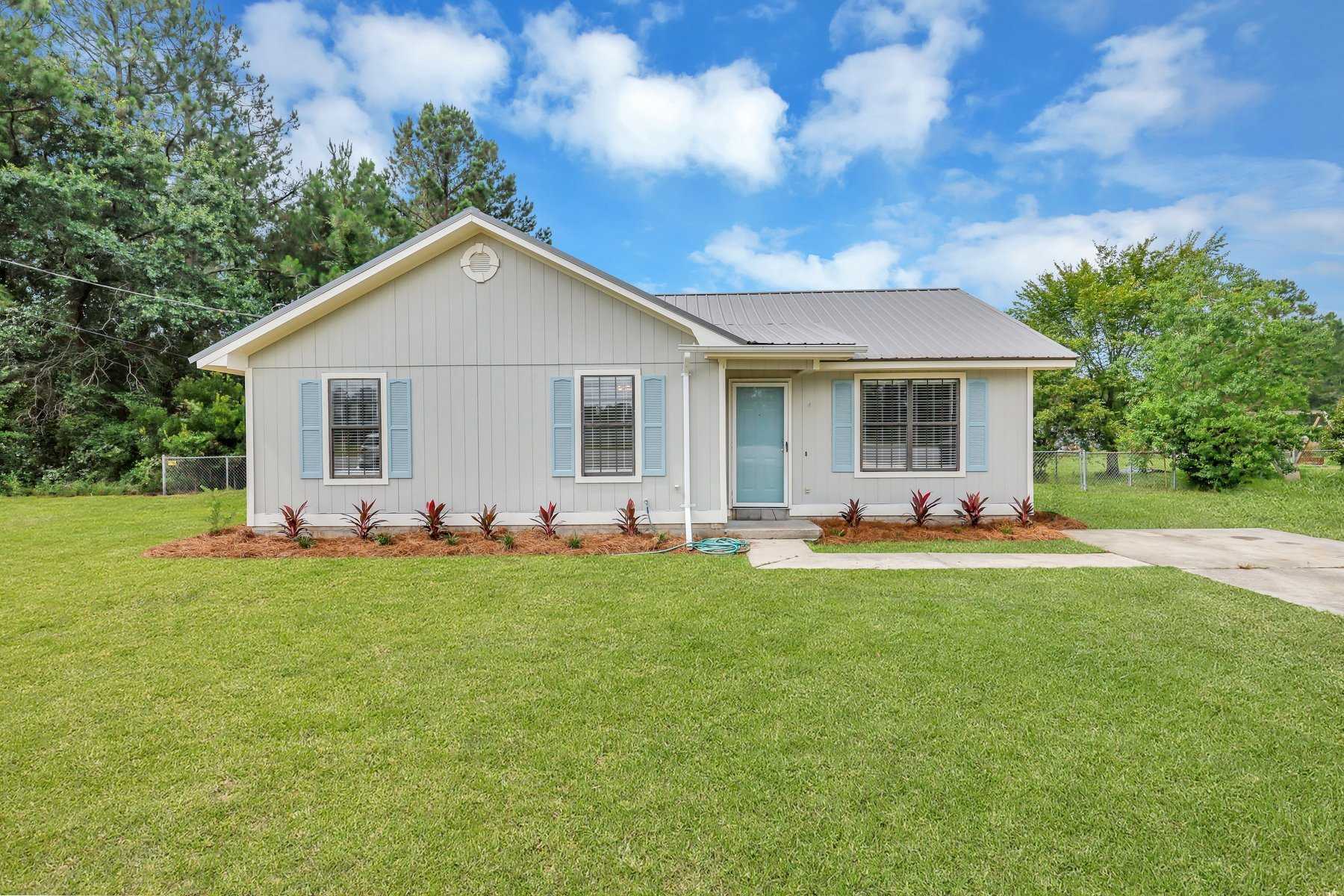 House for Sale 3/2.0, 1032 sq ft 1692 Lee Place Rd., Ludowici,