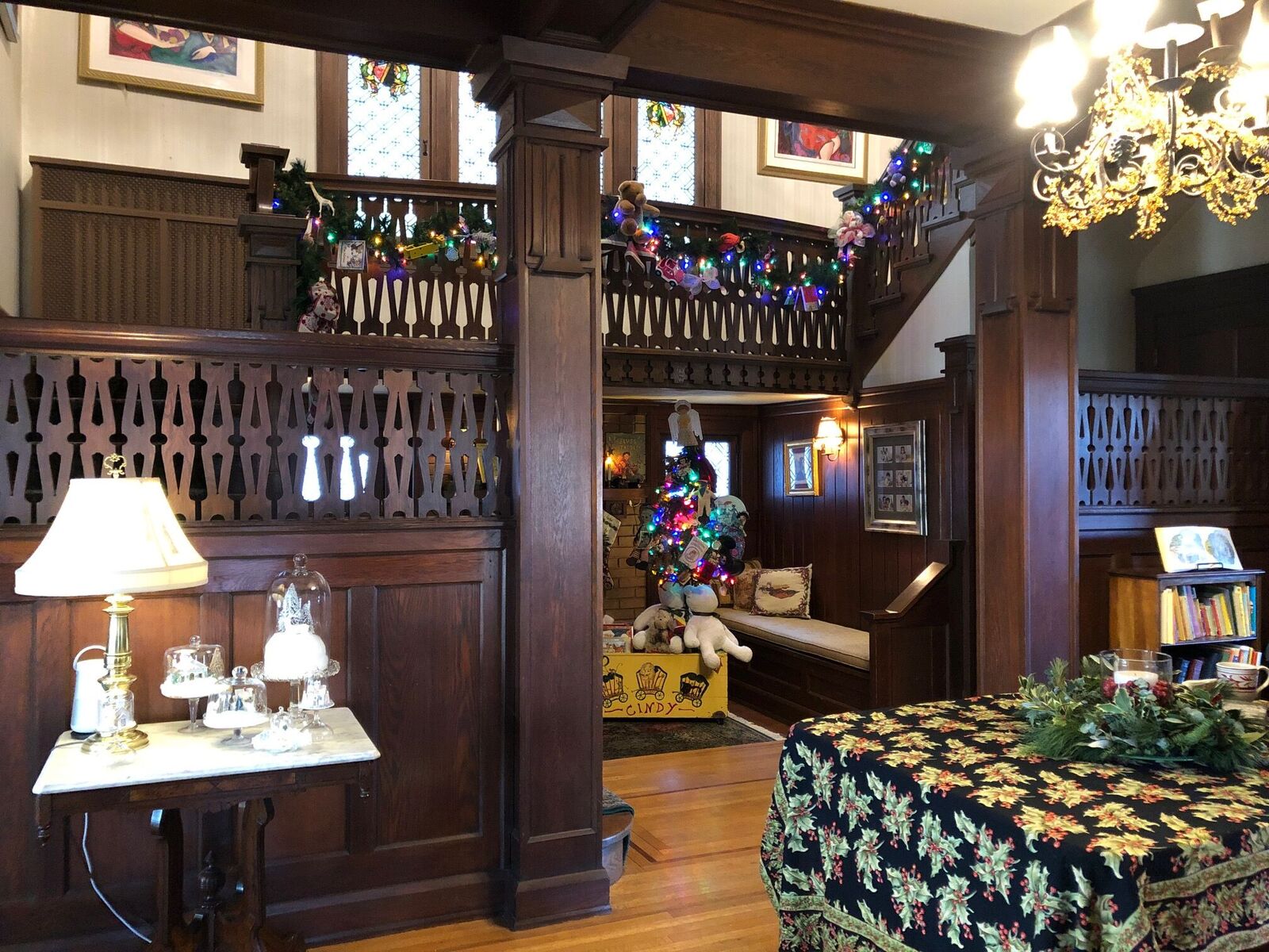Take a Look Inside One of Hamilton's "Twelve Houses of Christmas" Tour