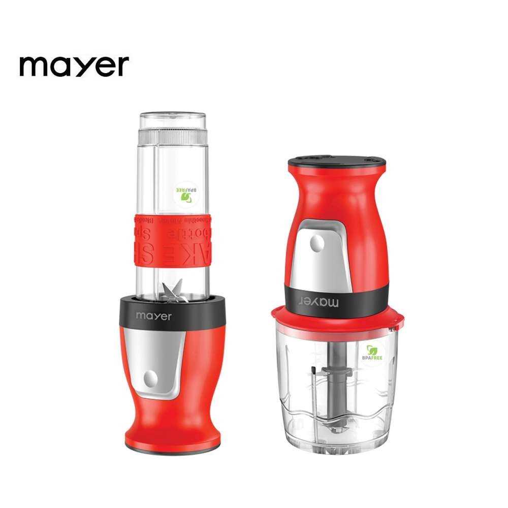 Mayer MMBC19 2 in 1 Blender and Chopper 600ml 1L blender Online at