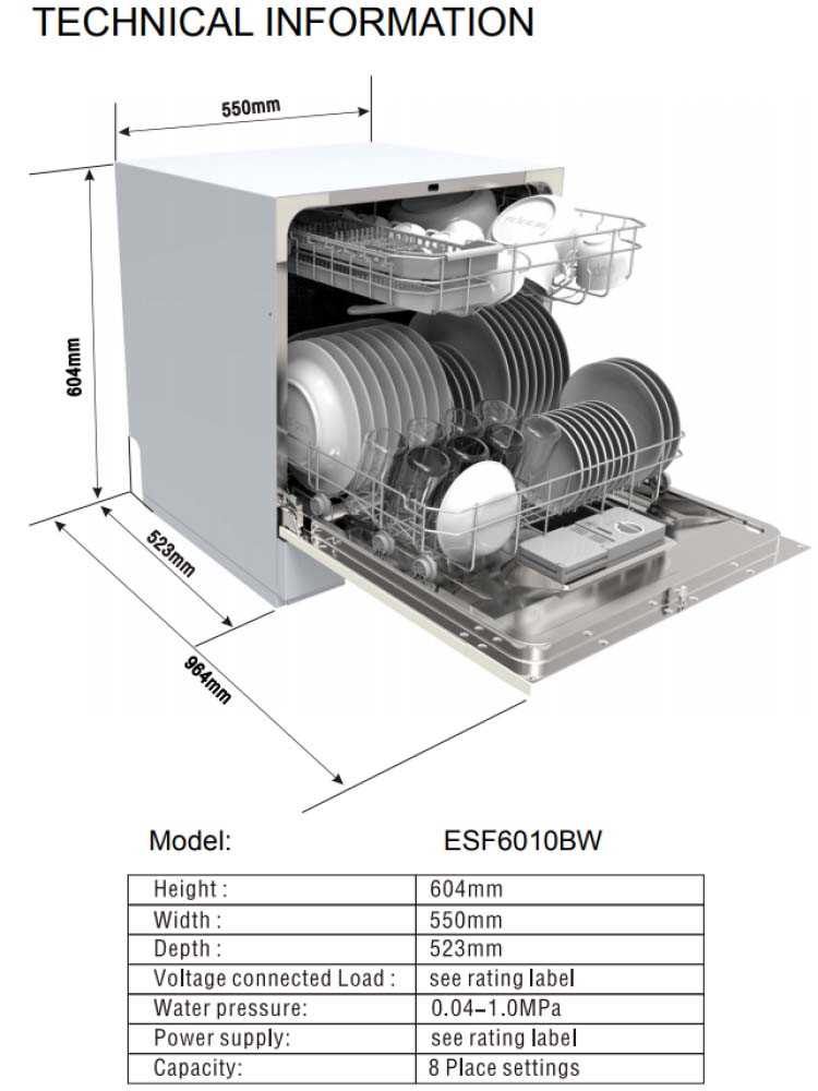 Electrolux ESF6010BW Compact TableTop Dishwasher 55 CM Online at