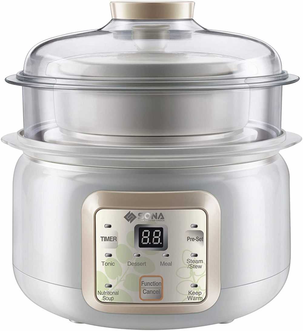 Sona SDB1015 Digital Double Boiler 1.5litres Online at Best Price in