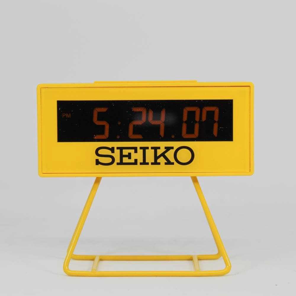 Seiko QHL062Y LCD Alarm Clock With Countdown Timer Online at Best