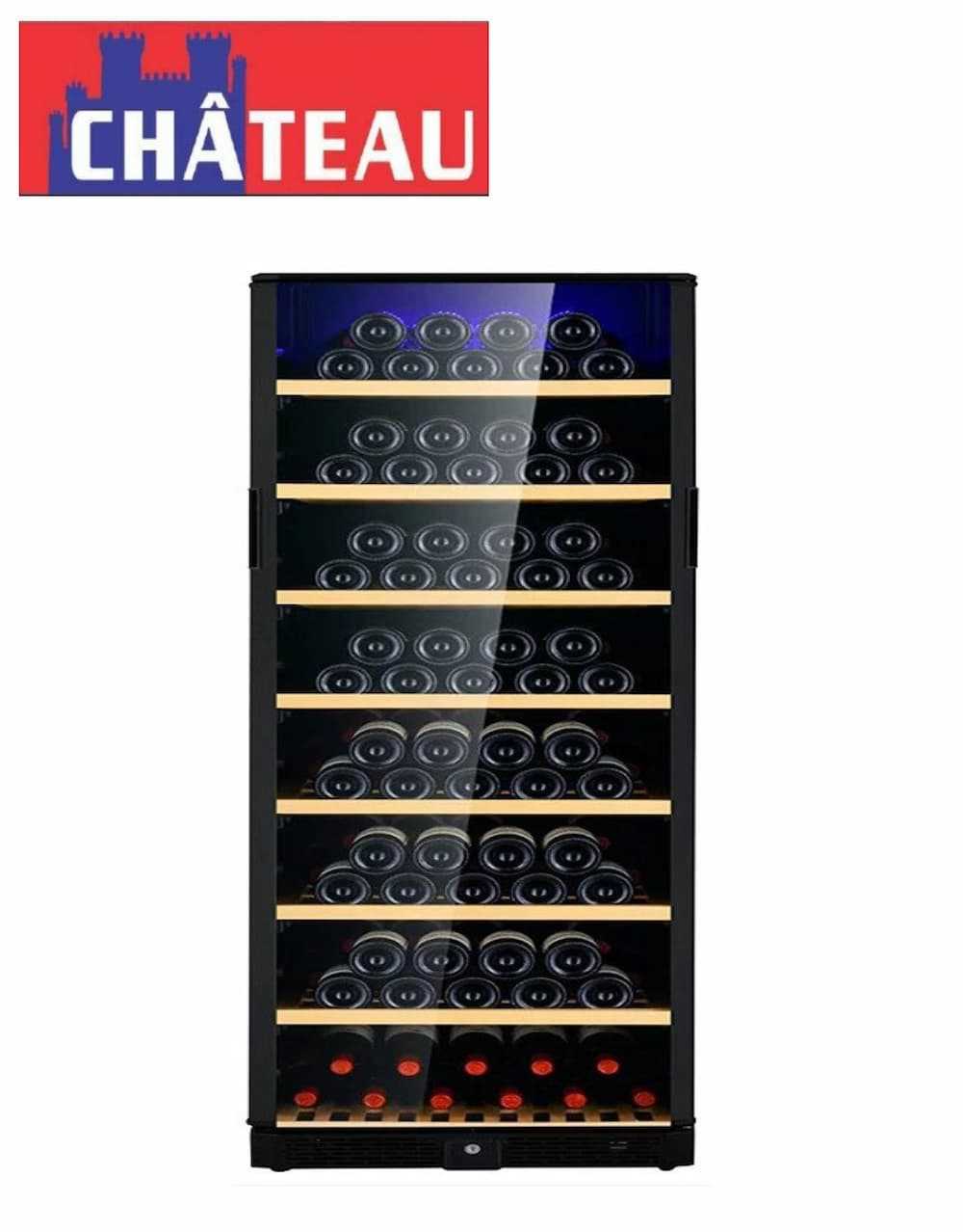 Chateau CW1682TH DNS 151 Bottles (416 L) DualZone Wine Chiller