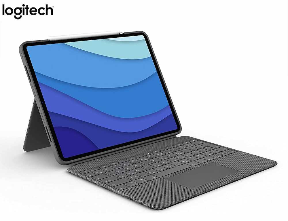 Logitech Combo Touch iPad Pro 12.9Inch (5th Gen ) Keyboard Case
