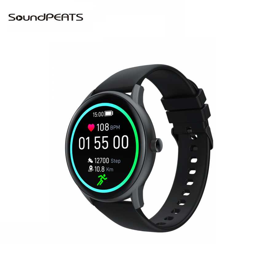 SoundPeats Pro 1 Smartwatch & Fitness Tracker (Black) Online at Best Price in Singapore only