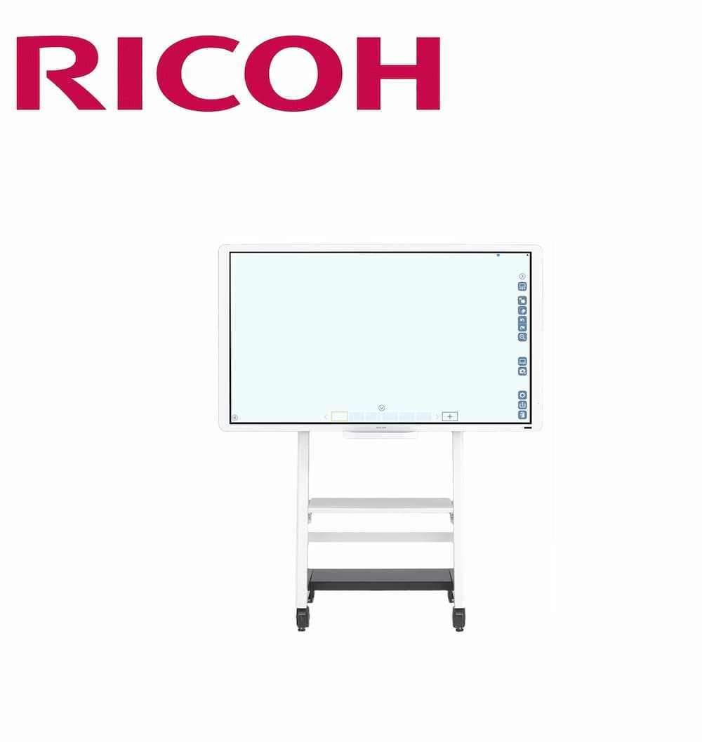 Ricoh IWB D6510 Interactive Whiteboard With 65 Inch Touchscreen