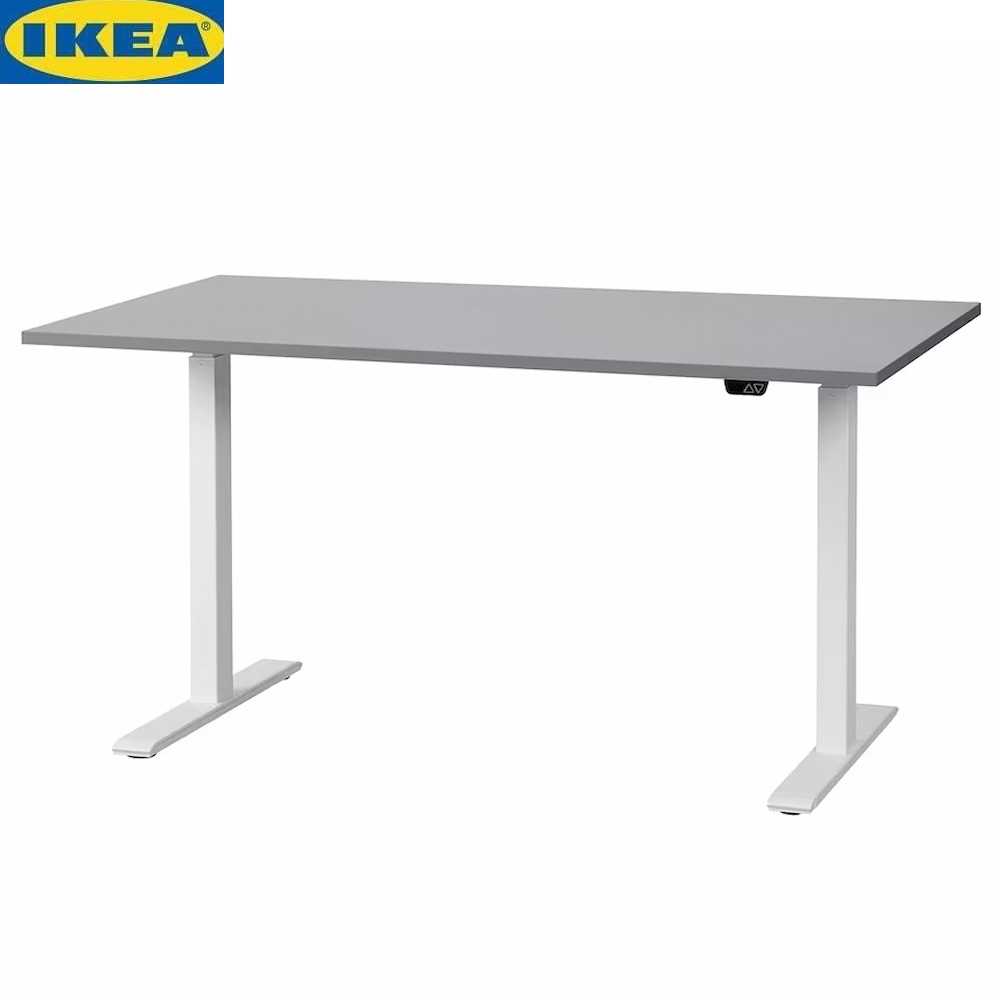 IKEA Sit & Stand Desk & Chair (Grey & White) Online at Best Price in
